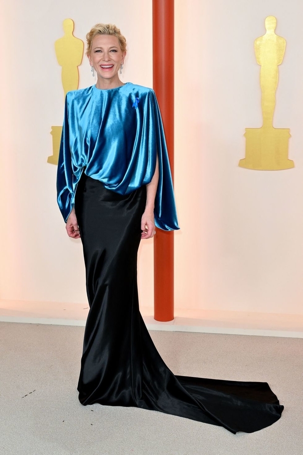Cate Blanchett بفستانٍ من Louis Vuitton
