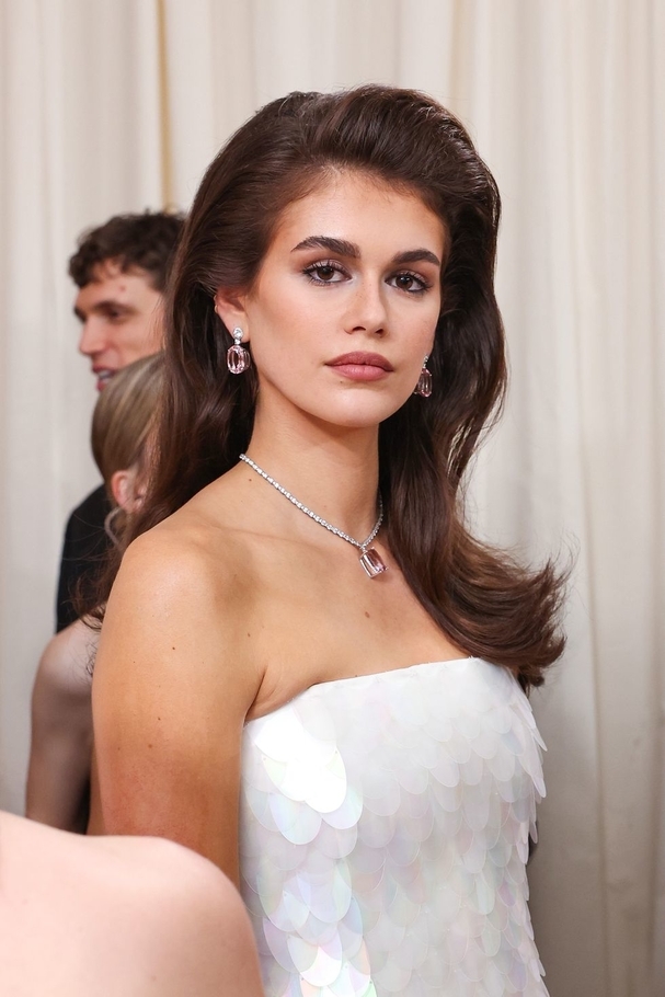 Kaia Gerber بمجوهرات .TIFFANY & CO