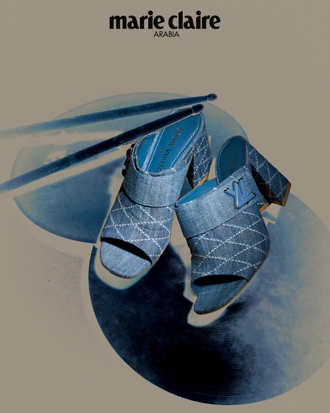 حذاء Shake من الدنيم من Louis Vuitton