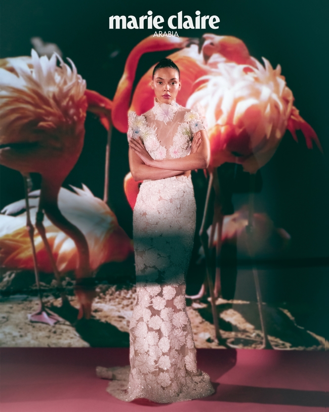الإطلالة من Reem Kachmar Couture