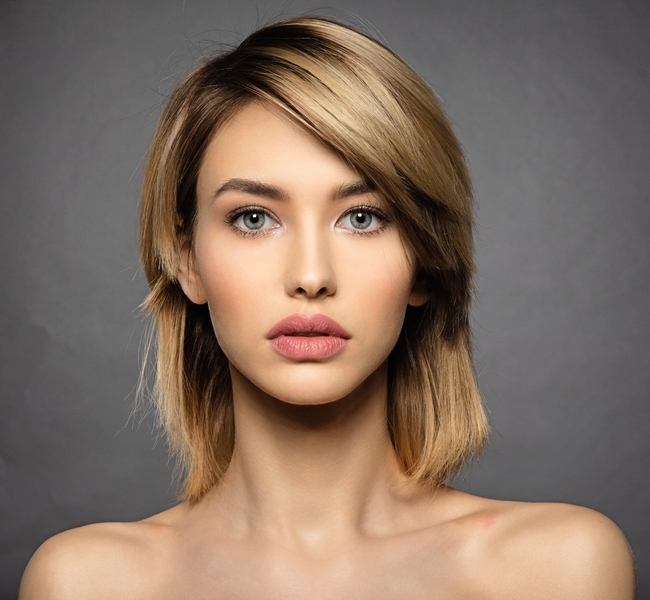 تسريحة شعر للوجه الطويل