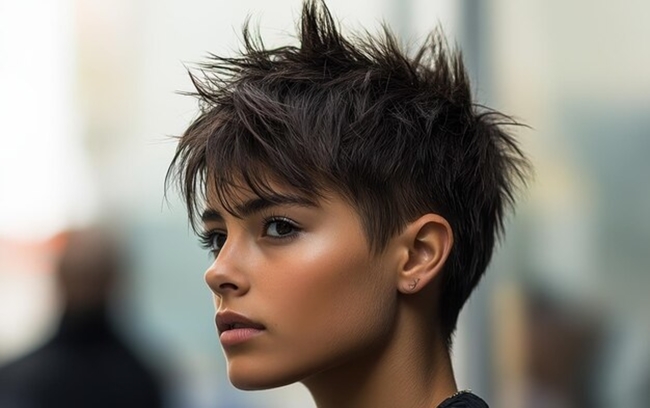 تسريحة Spiky Look