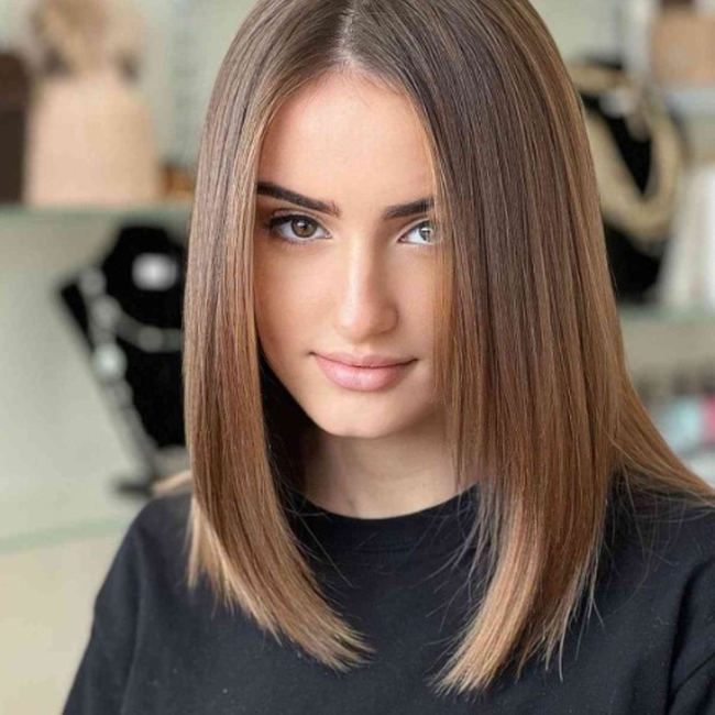 تسريحة medium length haircuts