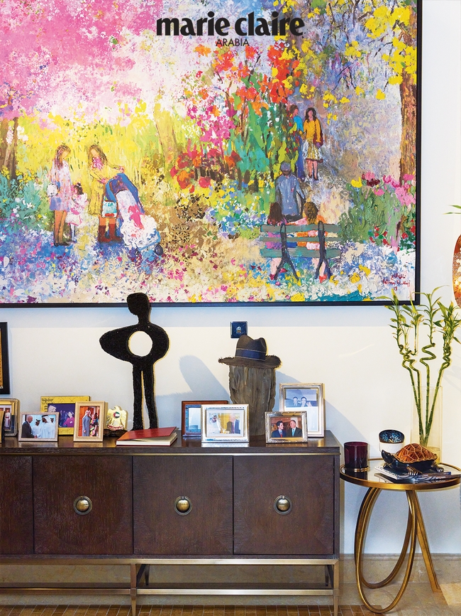 لوحة بتوقيع Fatima El Hajj