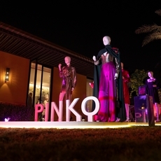 Pinko تطرح مجموعة Distorted Beauty بالتعاون مع المصممة السعودية هلا الغرباوي