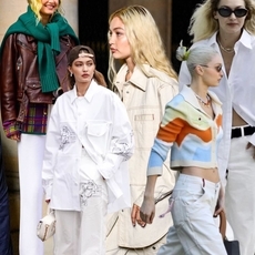 بنطلون أبيض واسع… قطعة أساسية لا تُخطئ معها أبدًا