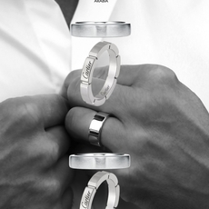 خواتم رجالية فخمة: لأن التفاصيل الصغيرة تصنع الهيبة