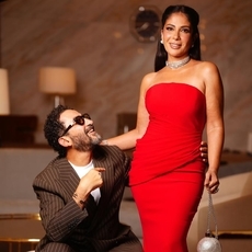 فيديو يظهر لقطات مميزة من علاقة أحمد حلمي بزوجته الممثلة منى زكي