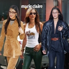 موضة التسعينات للنساء..إطلالات مستوحاة من Bella Hadid بلمسة عصرية في 2025