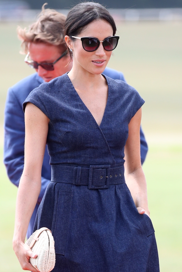 Meghan Markle in Carolina Herrera