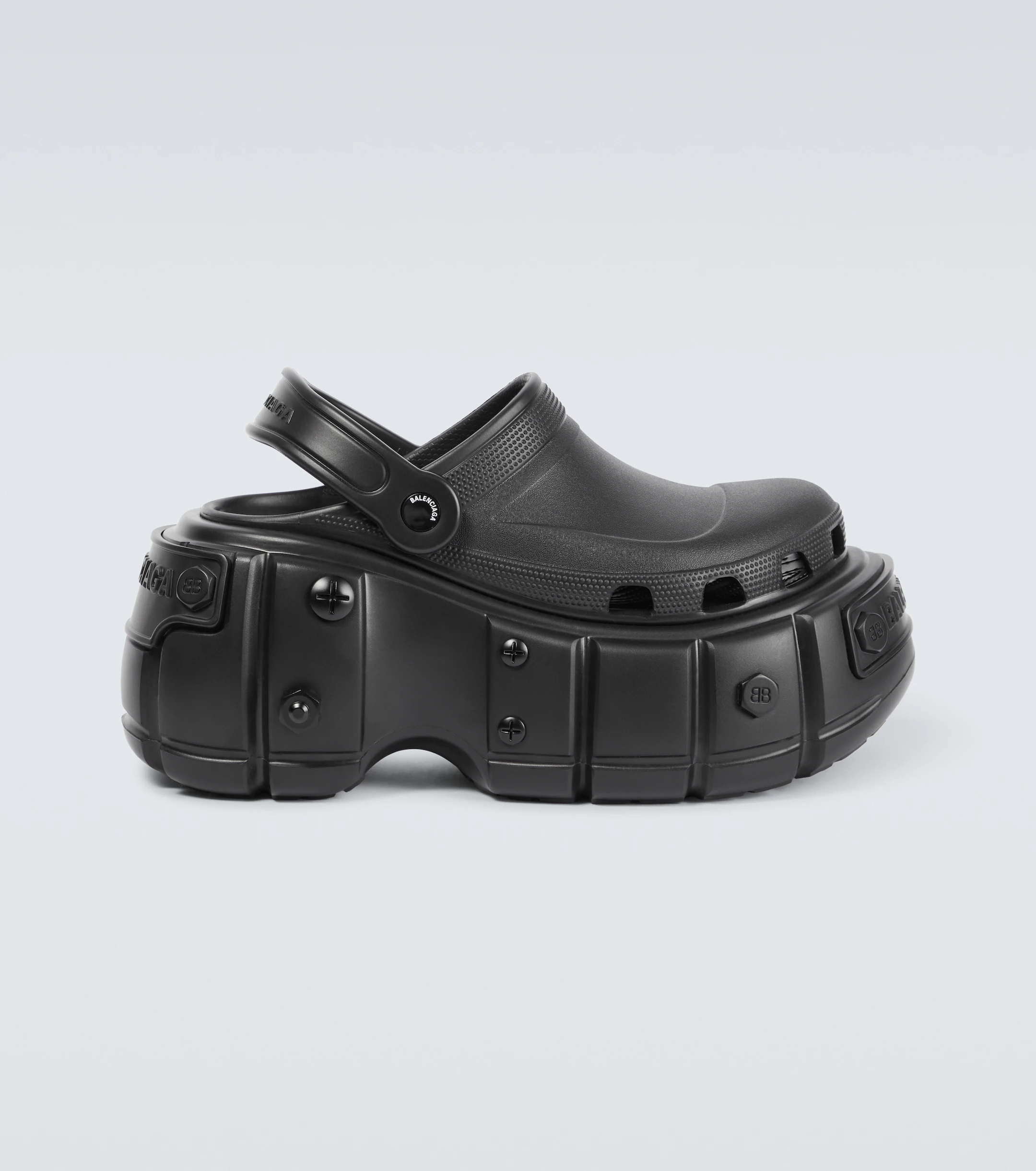 Balenciaga x Crocs HardCrocs platform sandals