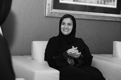 رسالة معالي الوزيرة الشيخة لبنى القاسمي إلى المرأة العربية