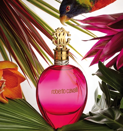 جمال الألوان مع عطر  Roberto Cavalli