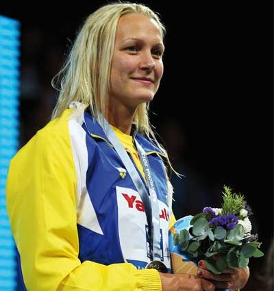 Sarah Sjöström السباحة