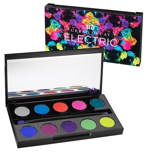 عشرة ألوان صارخة لظلال العيون منElectric Pressed Pigment Palette
