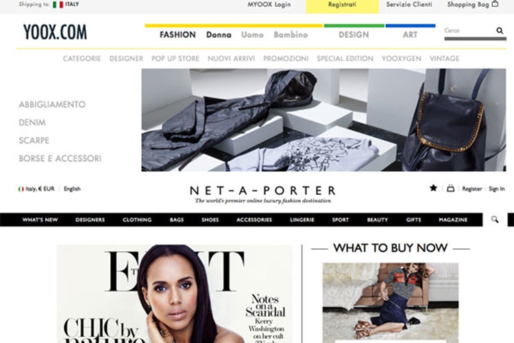 دمج net-a-porter ويوكس