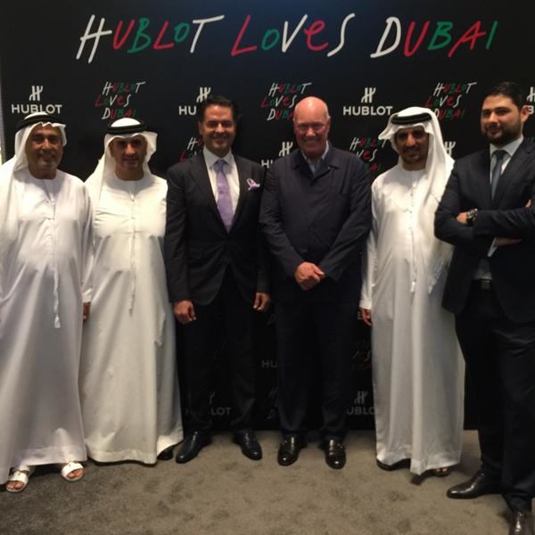 النجوم تجتمع في Hublot