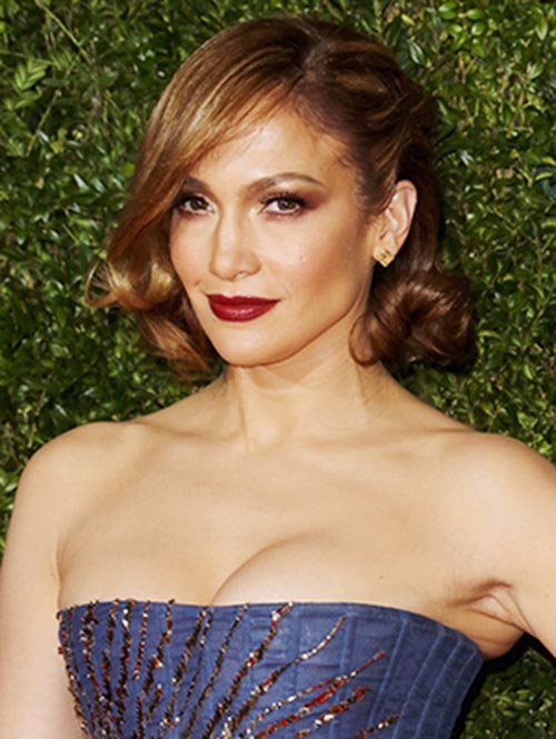 تسريحة Jennifer Lopez رائعة