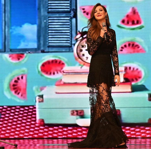 مكياج النجمات في حفل BIAF 2015