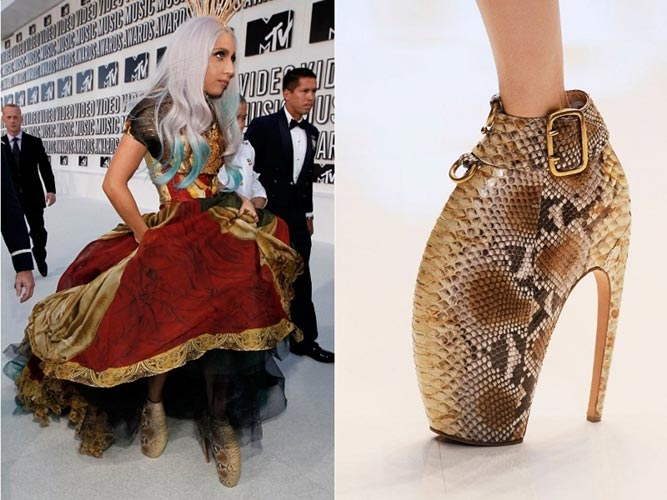 أحذية جنونيّة من Alexander McQueen