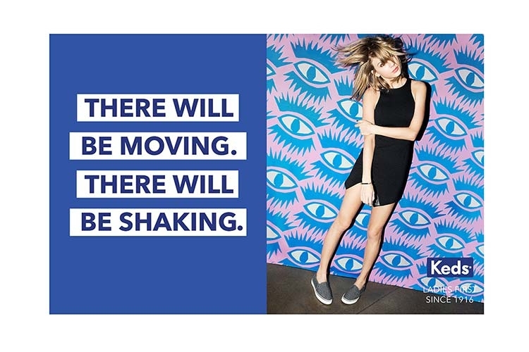 Taylor Swift في حملة Ked’s