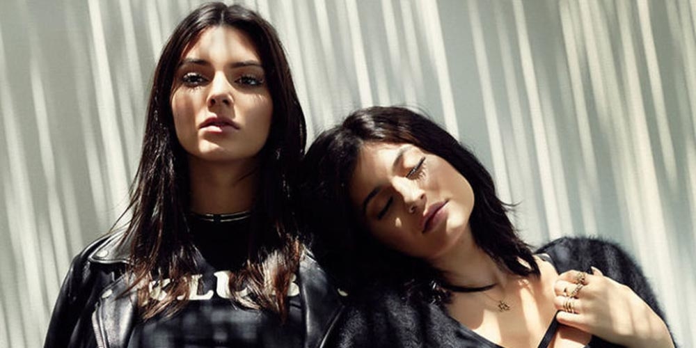 موقع تسوّق Kyile وKendall Jenner