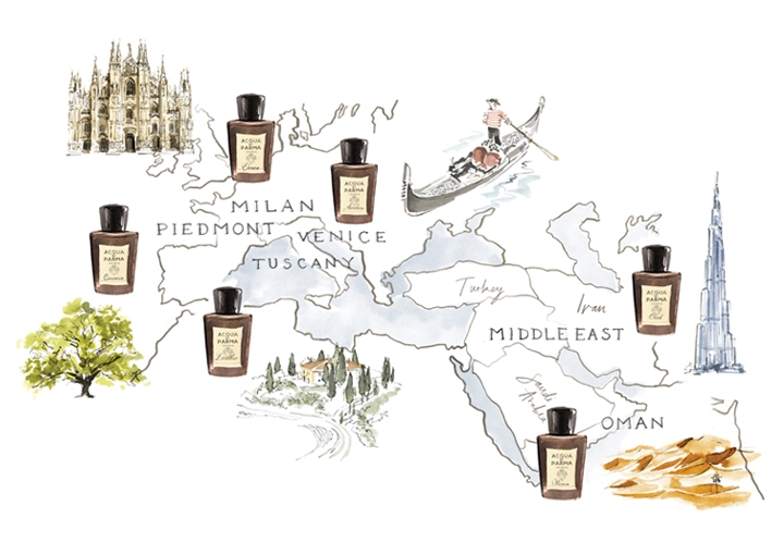 Acqua di Parma نفحات منعشة بمكونات شرقية