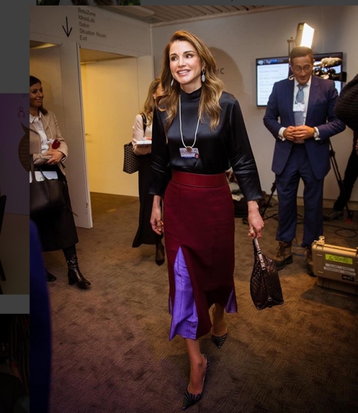 الملكة رانيا تساهم في تعليم 100 مليون طفل!