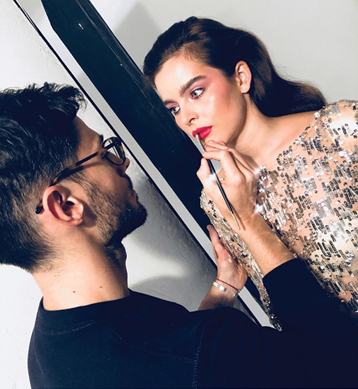 تعرّفي إلى خبير المكياج‭ ‬Gregoris Pyrpylis وقصّته مع Shiseido