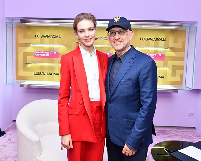 من هي الإعلاميّة العربيّة التي شاركت في حفل Luisaviaroma الخيريّ؟