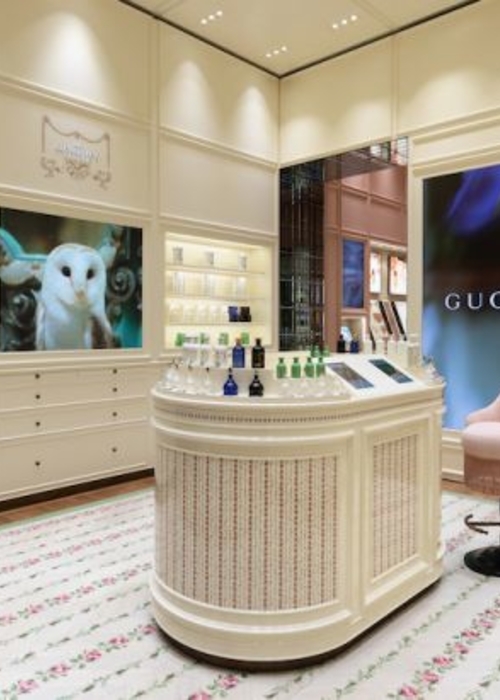 Gucci تفتتح متجرها الجماليّ الأوّل في الشرق الأوسط