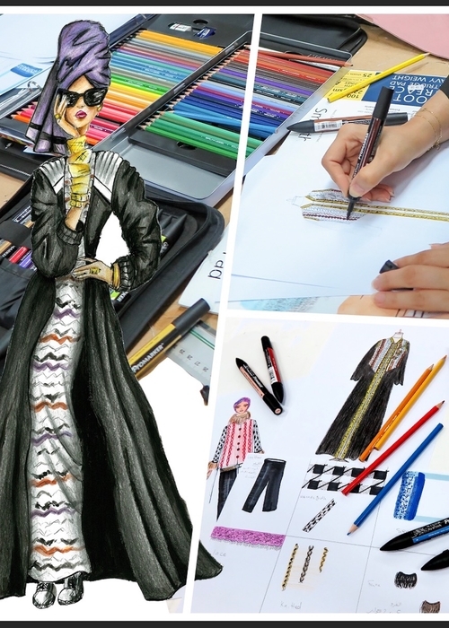 هذه فرصتك لتطوير مهاراتك في تصميم العبايات مجانياً!