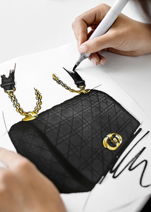 حقيبة Dior Caro تكشف عن حرفيّة لا مثيل لها
