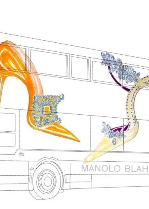 اختبري البوتيك الفاخر المتنقّل مع Manolo Blahnik