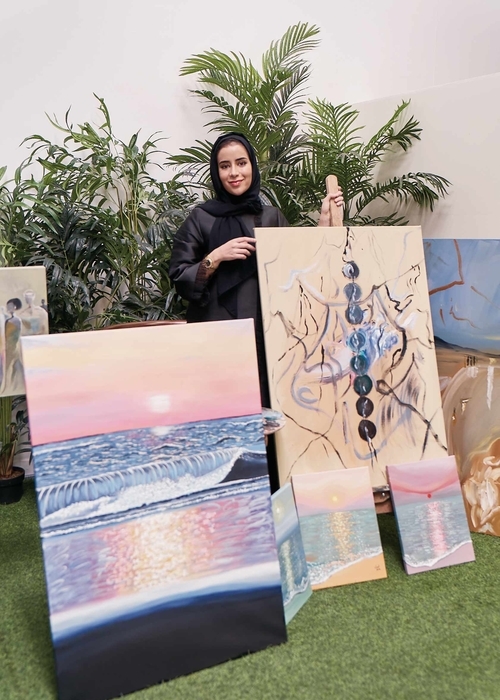تعرّفي إلى المبدعة Lamia Paints