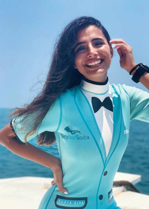 Mariam Al Saif: تؤدّي النساء عملاً رائعاً في جعلهنّ الغوص وامتهانه أمرين رائجين في الشرق الأوسط