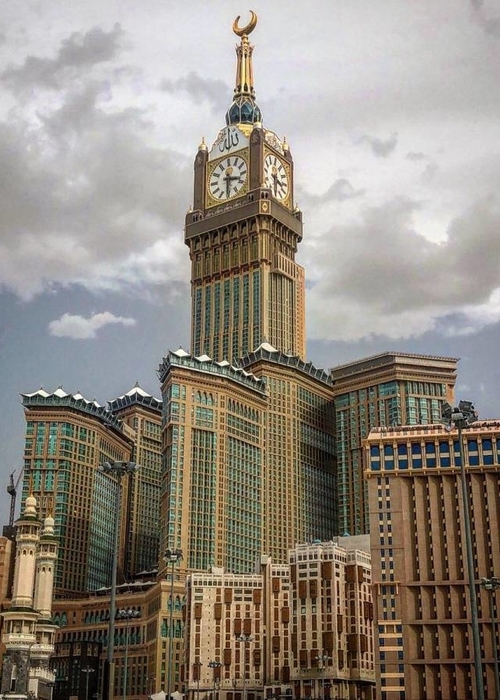 تصميم ومواصفات برج ساعة مكة