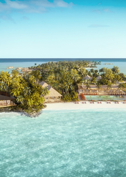 جزيرة الذهب الفاخرة قريباً في المالديف