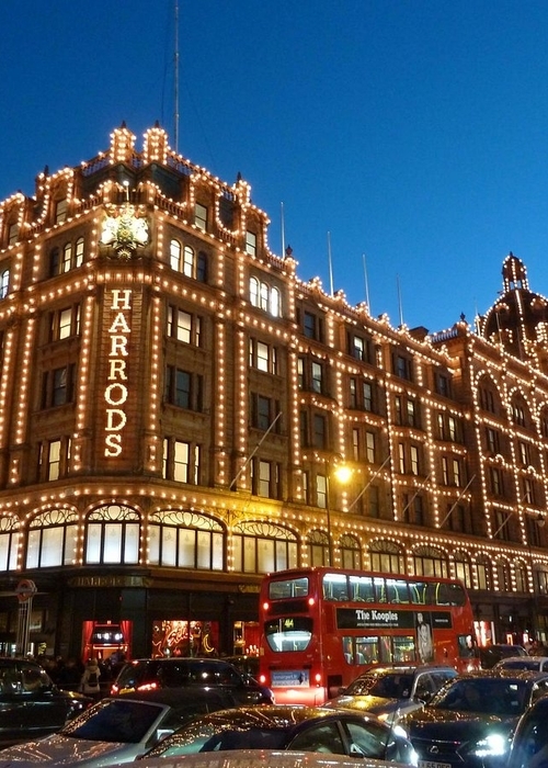 العلامة السعوديّة الأولى في Harrods لندن