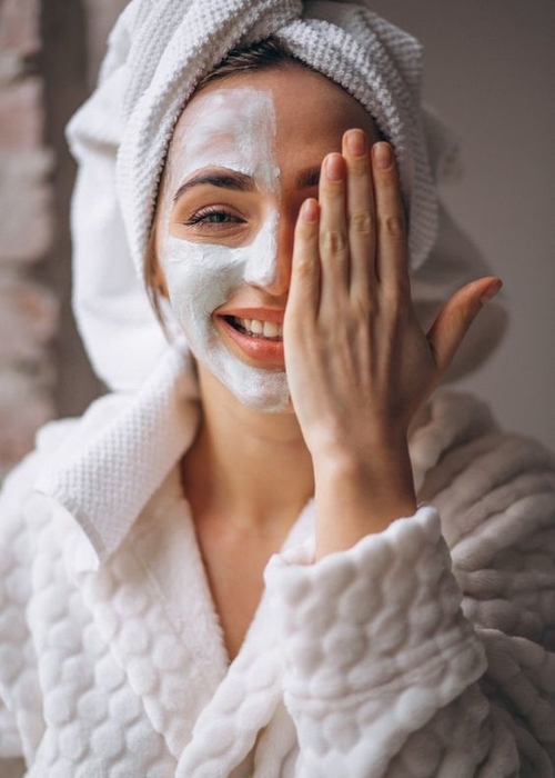 ماسك للوجه للحبوب سريع النتائج