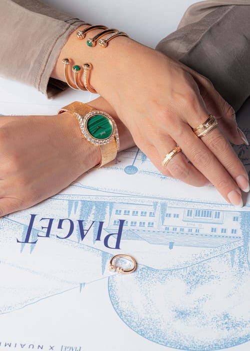 Piaget تتعاون مع هذه المصممة الاماراتية في رمضان