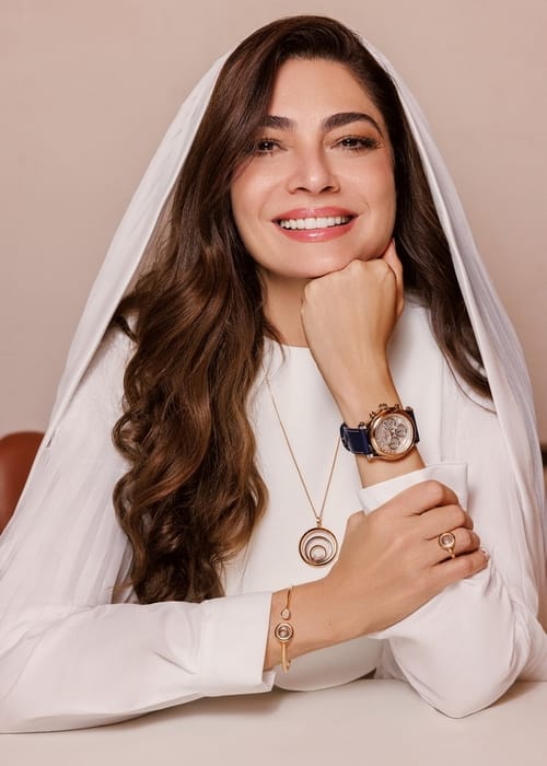 السعودية هنيدة الصيرفي تتعاون مع Chopard في مهرجان كان السينمائي
