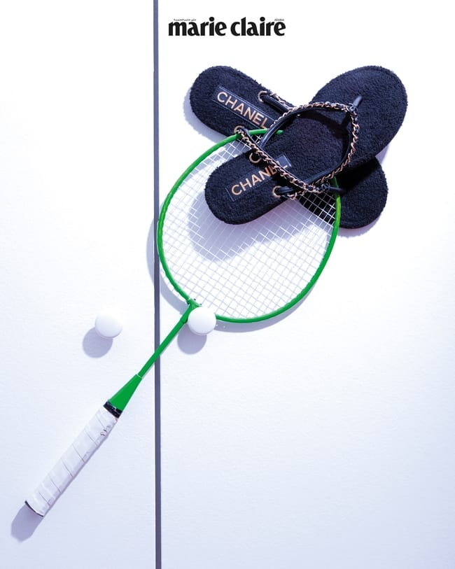 Tennis on the Go: خفّ مع سلاسل من Chanel