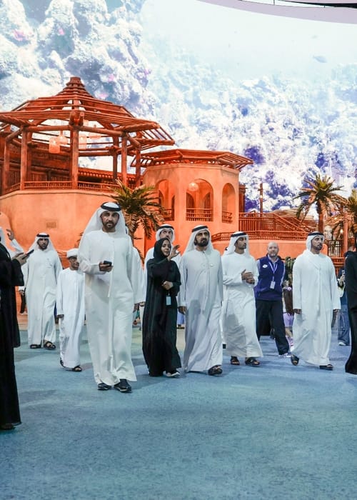 مدينة ترفيهية تثير إعجاب سمو الشيخ محمد بن راشد آل مكتوم