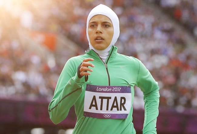العداءة سارة عطار