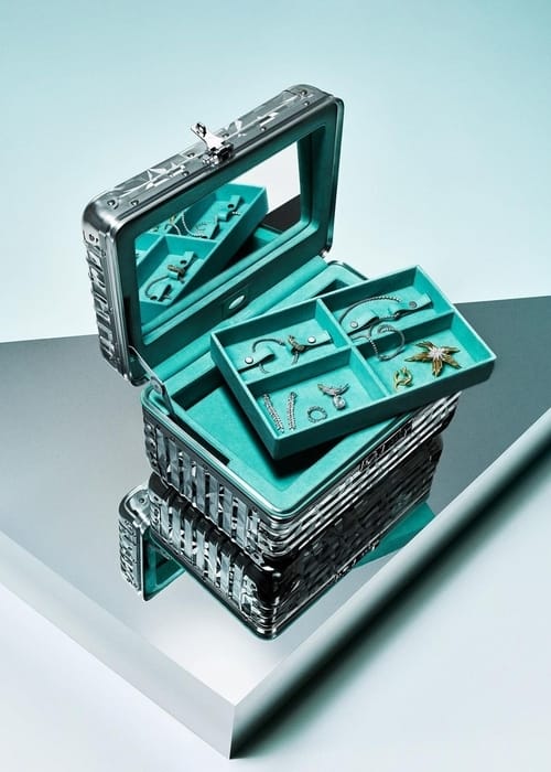 مجموعة فريدة من حقائب السفر ثمرة تعاون RIMOWA و .Tiffany & Co
