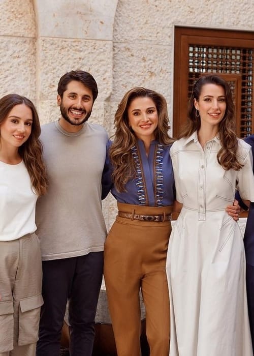 من هم ابناء الملكة رانيا؟
