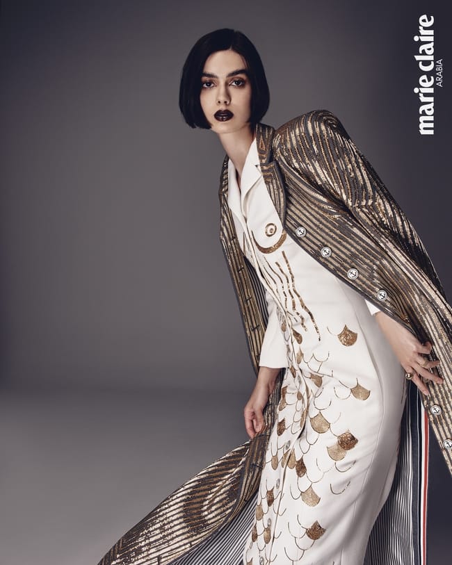 معطفان من Thom Browne وخواتم من Clergé