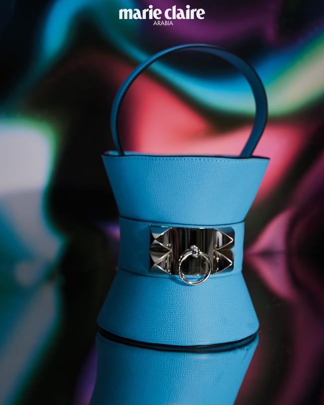 حقيبة Mini Medor من جلد Veau Epsom وبطانة من جلد الماعز من Hermès