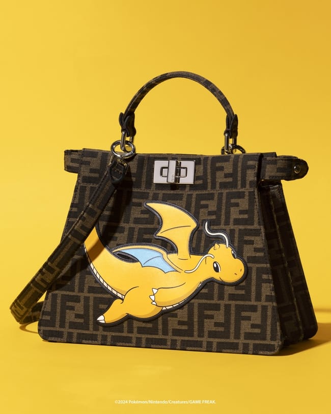 FENDI x FRGMT x POKÉMON_Peekaboo ISeeU Small Dragonite